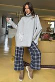 Balmoral Cargo Pocket Knit Jumper Grey /12 =